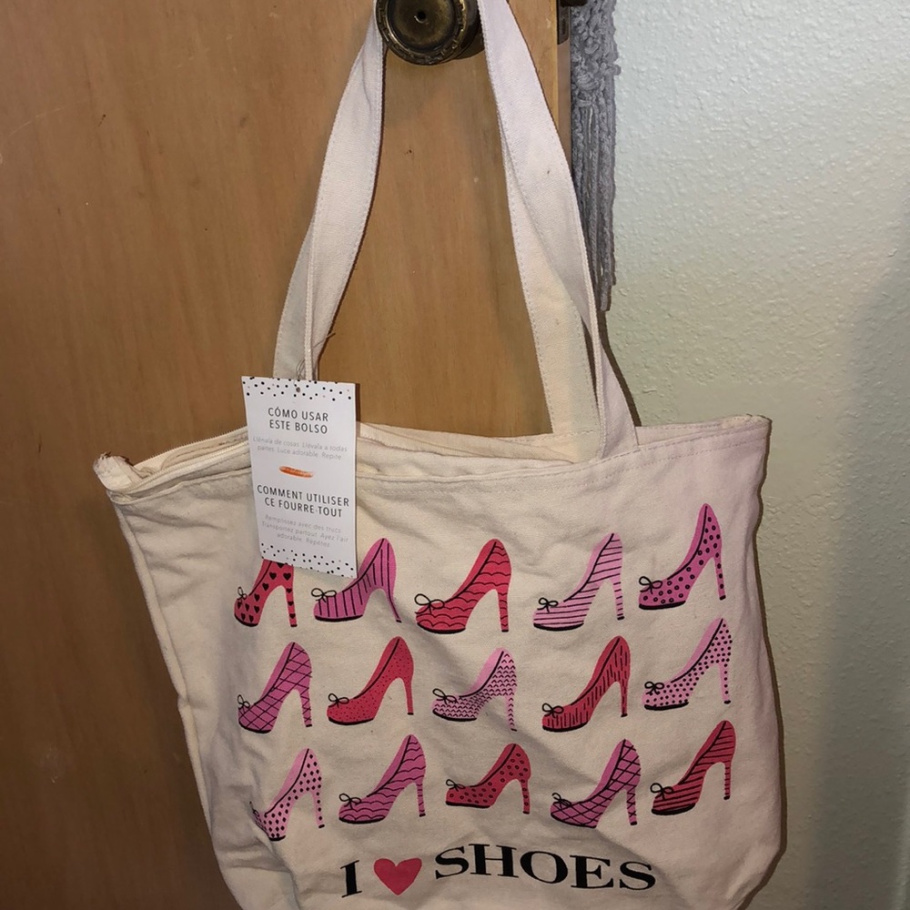 NWT shoe tote